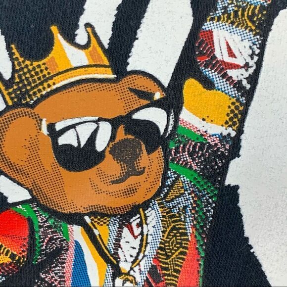 3Forty Inc savage jump bear 90’s style T-shirt - Picture 5 of 6